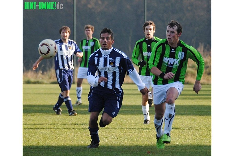 Im Fernduell kämpfen Breitenbrunn (grün) und Laaber II mit Riedenburg und Töging II um den Relegationsplatz.. Foto: Sabrina Brandt Im Fernduell kämpfen Breitenbrunn (grün) und Laaber II mit Riedenburg und Töging II um den Relegationsplatz.. Foto: Sabrina Brandt
