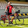 Hardy Grüne bereiste Luxemburg im Rahmen seiner Fußball-Recherchen mit dem Fahrrad