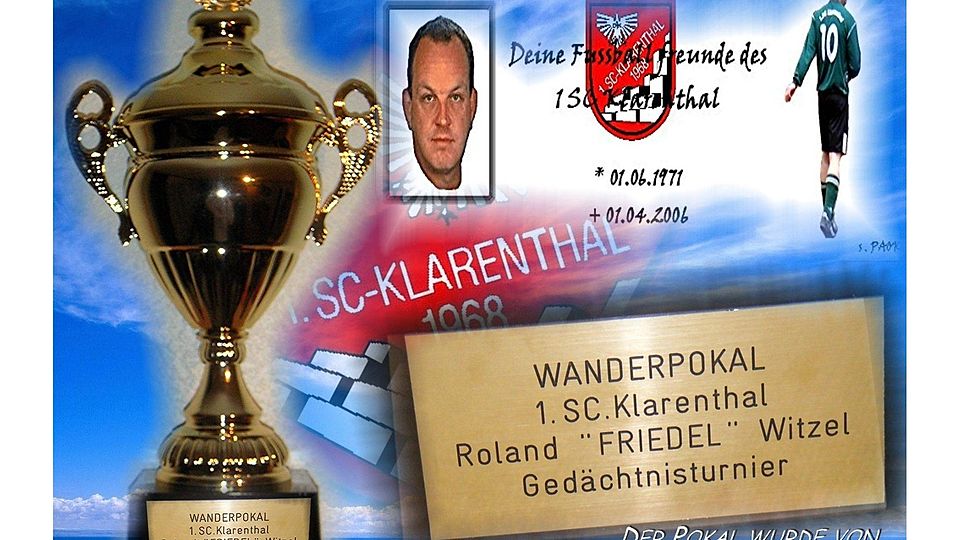 Der Roland &quot;Friedel&quot; Witzel-Cup findet zu Ehren des 2006 verstorbenen Klarenthal-Spielers statt. Archivfoto: Polichronakis.