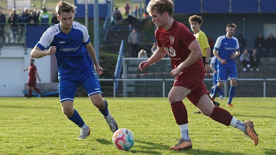 Marvin Bauer (r.) und der TSV starten erfolgreich in das Jahr 2024