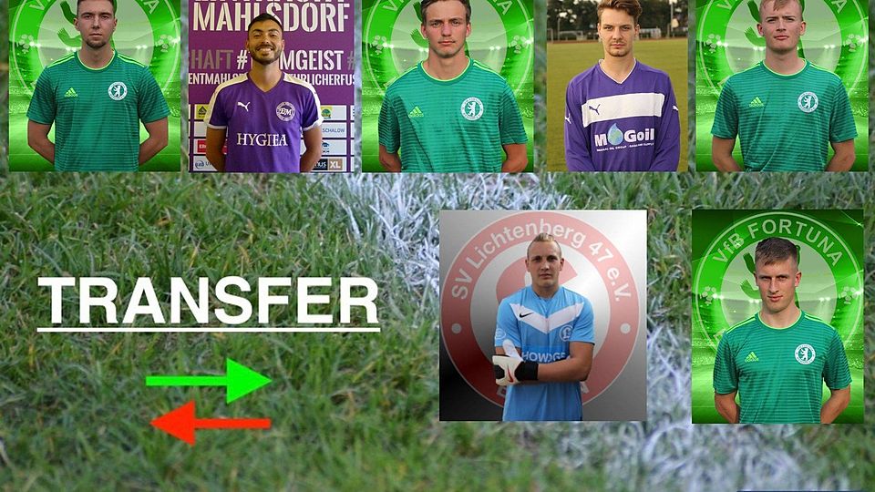 Antenor Rexhepi, Simon Gusman, Tom Erlemann, Christopher Lichtnow, Marvin Möllering, Rudi Strothmann und Simon Stephan wechseln zum VfB Fortuna Biesdorf.