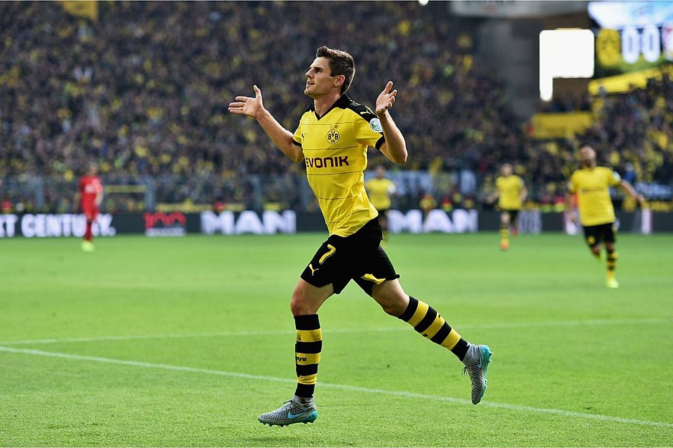 Borussia Dortmunds Mittelfeldspieler Jonas Hofmann wechselt mit Beginn der Transferperiode zum Ligakonkurrenten Borussia Mönchengladbach. Foto: Getty Images