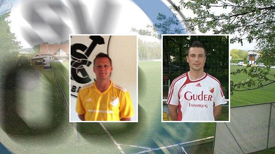Bernd Forster (li.) und Michael Klement übernehmen ab dem Sommer die Damenmannschaft des Nord-Bezirksligisten SV 08 Auerbach (Grafik: Marc Mederer).