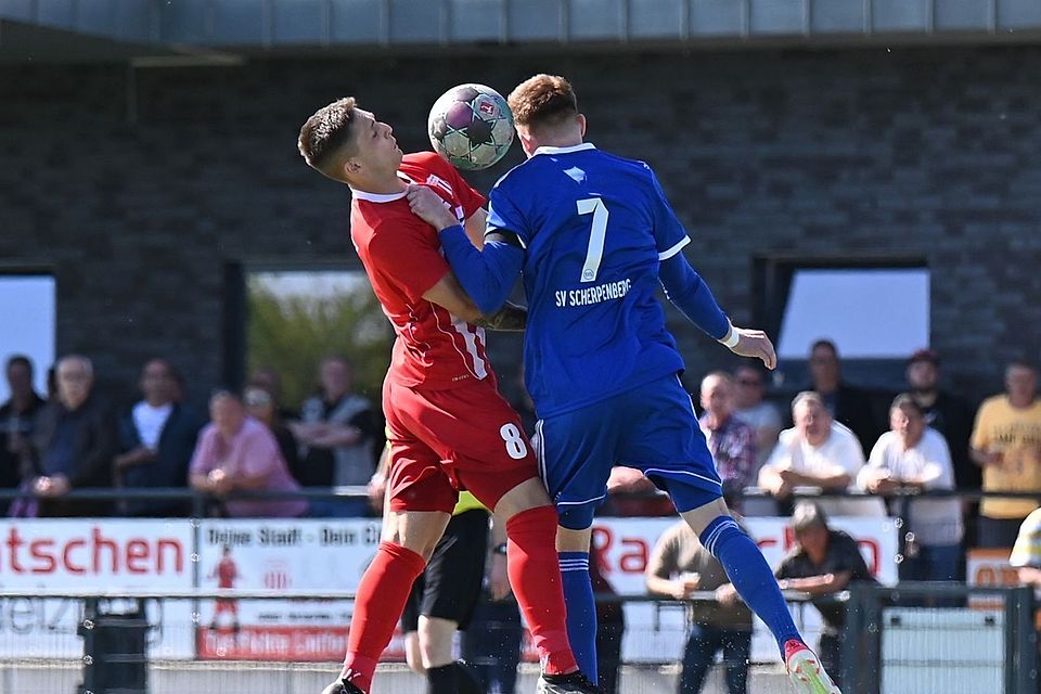 Die beiden Liga-Vergleiche zwischen Fichte Lintfort und dem SV Scherpenberg waren hart umkämpft.