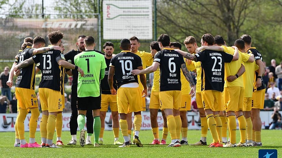 Alemannia Aachen steht kurz vor dem Aufstieg in die 3. Liga.