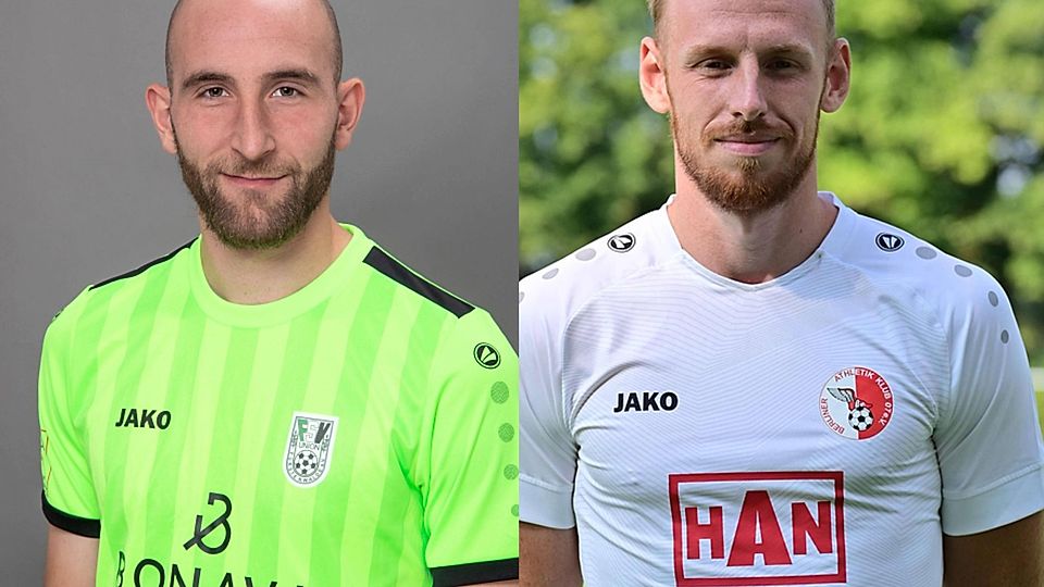 Kemal Atici und Justin Gerlach laufen in Zukunft für CFC Hertha 06 auf