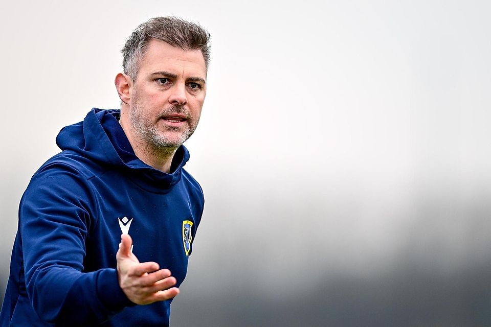 Klare Ansage: „Wir werden alles dafür tun, um in der Liga zu bleiben – dagegenhalten und neunzig Minuten arbeiten“, sagt Trainer Sebastian Wastl.