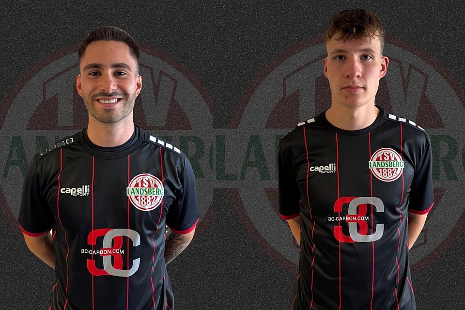 Levis Schaber (links) und Moritz Ruprecht laufen künftig für den TSV Landsberg auf.