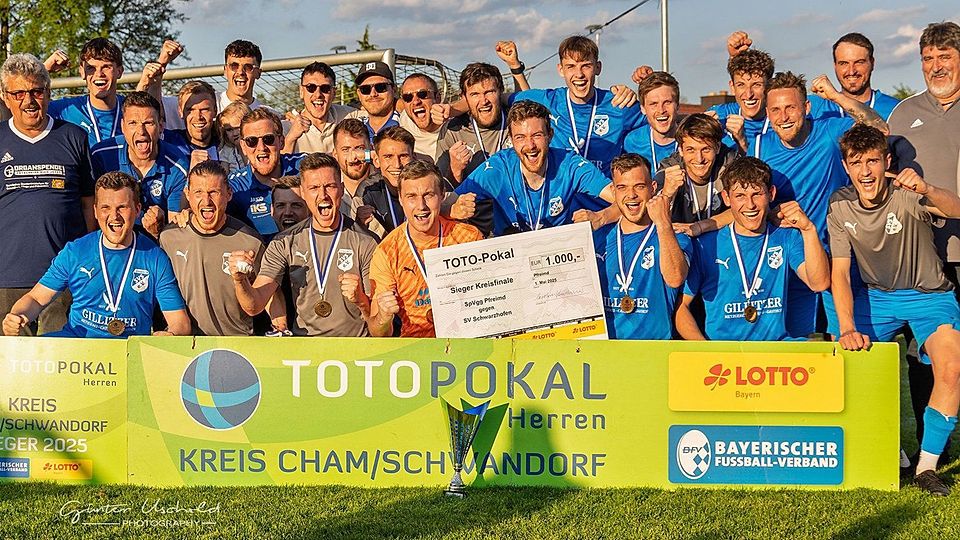 Holt der SV Schwarzhofen zum dritten Mal in Folge den Kreispokal?