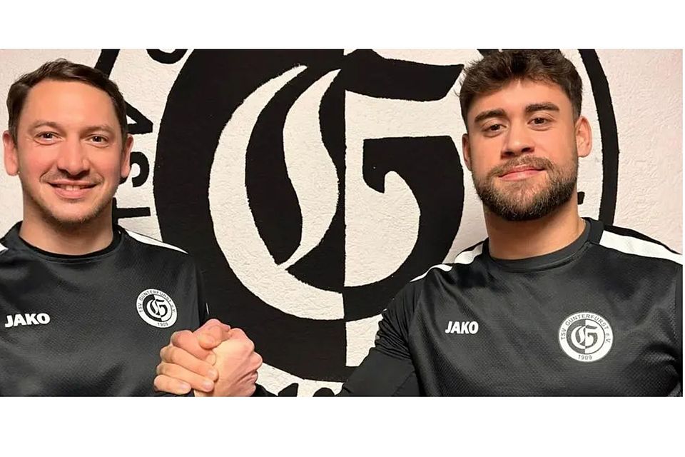 Marius Möldner (rechts) löst Trainer Tobias Hastert ab Sommer beim TSV Günterfürst ab.