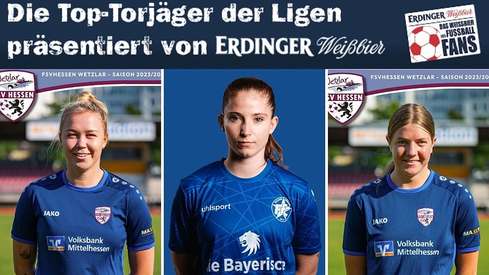 Verfolgt vom Duo des Spitzenreiters: Lisa Flötzner thront weiter an der Spitze der Torschützenliste der Regionalliga Süd.