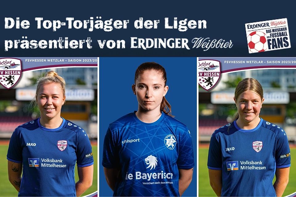 Verfolgt vom Duo des Spitzenreiters: Lisa Flötzner thront weiter an der Spitze der Torschützenliste der Regionalliga Süd.