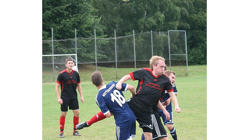 Seine verunglückte Flanke führte zum 1:0: Jens Klein.