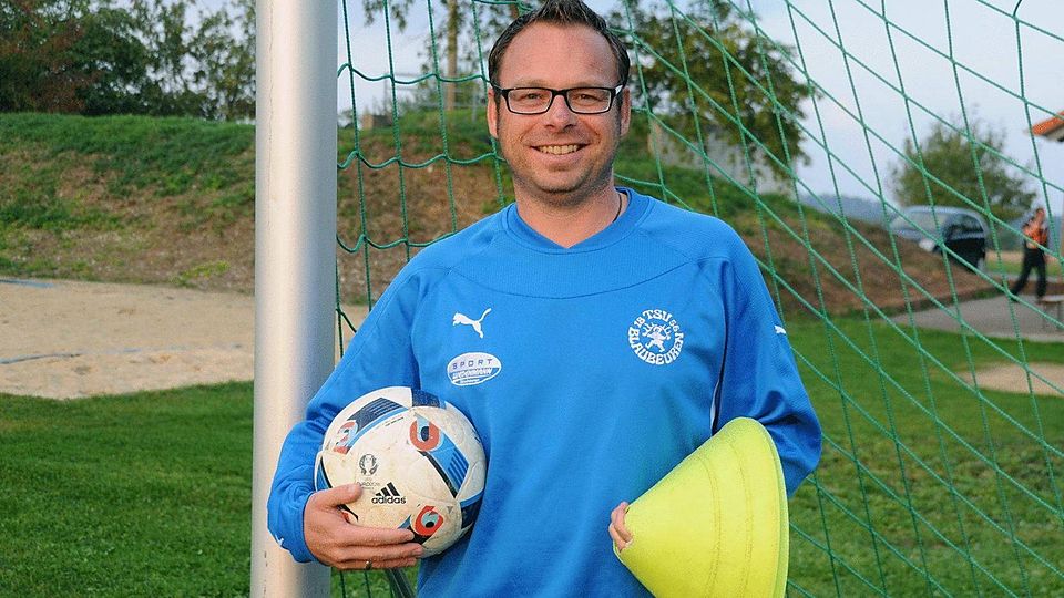 Trainer des TSV Blaubeuren, aber Fan des Gegners am kommenden Montag: Markus Wolfmiller.          Foto: apprich
