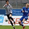 Auch gegen Viktoria Aschaffenburg blieb der SV Wacker Burghausen ohne Sieg. 