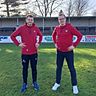 Nico Speer und Jannick Trispel über nehmen ab Sommer die zweite Mannschaft des TSV Wiepenkathen