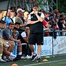 Tim Wilke wurde beim vergangenen Spiel des SV Budberg vom Innenraum verwiesen.