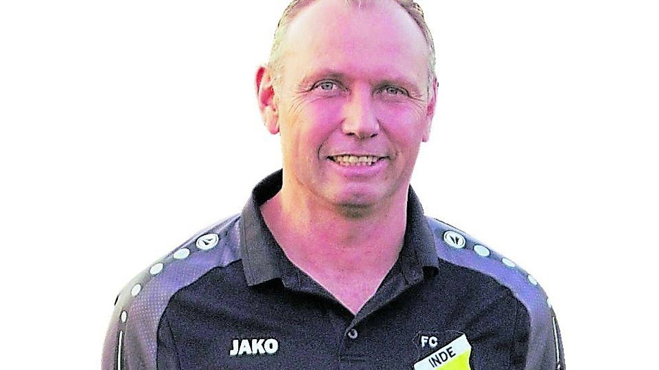 Zuversichtlich: Ralf Hüpchen, Ressortleiter Fußball-Senioren beim FC Inde Hahn.