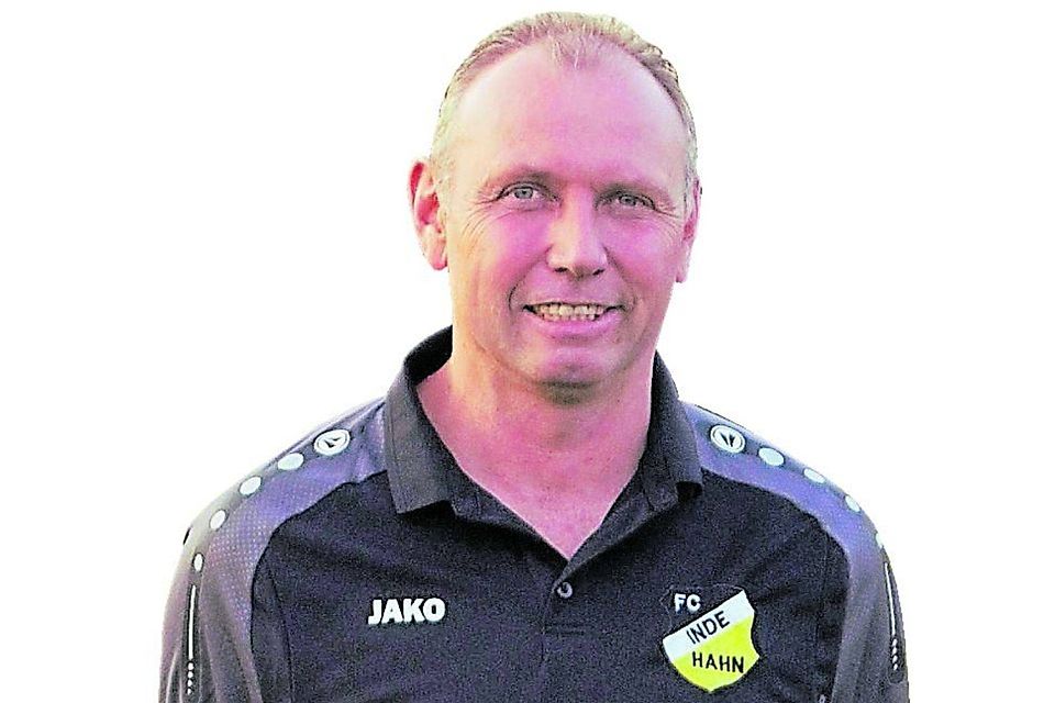 Zuversichtlich: Ralf Hüpchen, Ressortleiter Fußball-Senioren beim FC Inde Hahn.