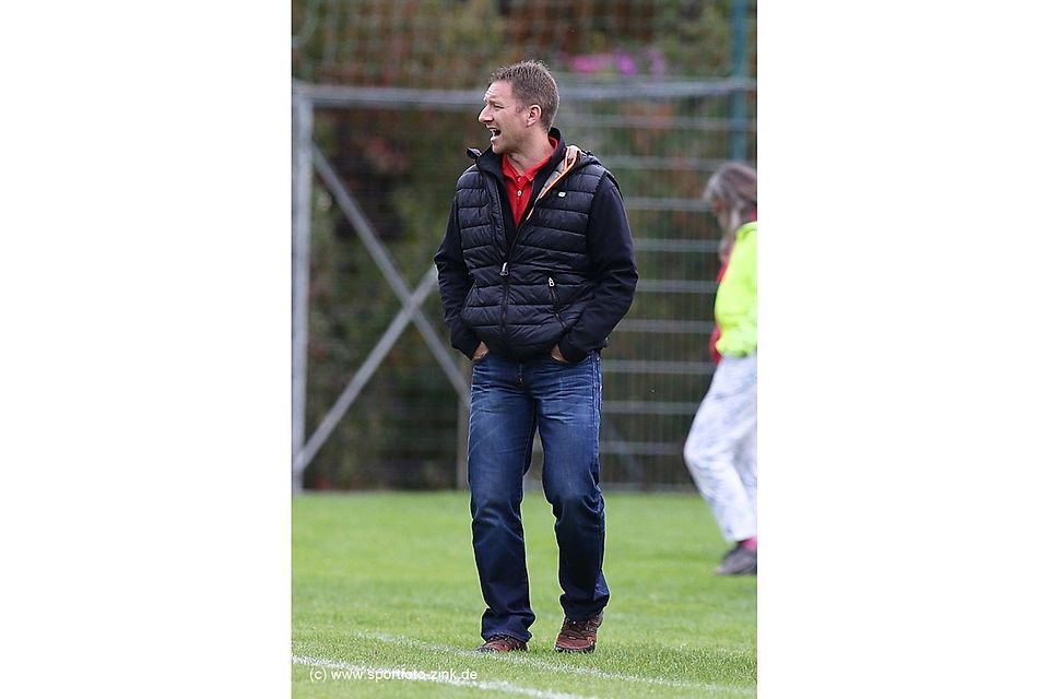 Frank Morjan tritt nach der Saison aus familiären Gründen beim SV Burggrafenhof zurück. F: Zink