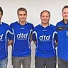 Der TSV Rehling hat ein neues Führungsteam: (von links) Christoph Wiesmüller, Björn Wohlrab, Frank Lasnig und Thomas Nöbel.  Foto: André Raschke