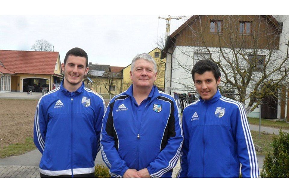 In Reinersdorf begann die Fußballkarriere von Tim (links) und Andreas. Foto: Jürgen Fichtelmann