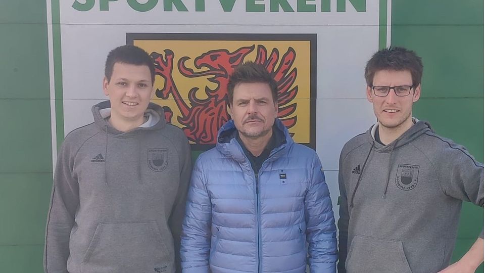 Die neue sportliche Leitung des SV Hochdorf: Die Abteilungsleiter Fußball Tobias Zipfel und Stefan Heydlauf sowie Jürgen Heisch als sportlicher Berater des Vorstandes.
