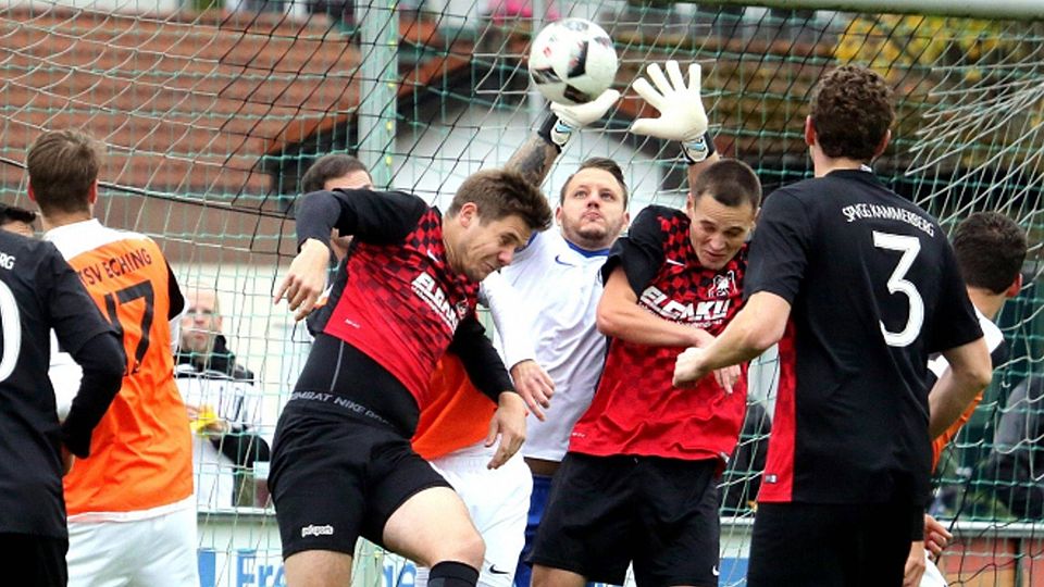 Alexander Strecker, hier im Spiel gegen die SpVgg Kammerberg, fehlt dem TSV Eching zum Saisonstart Lehmann