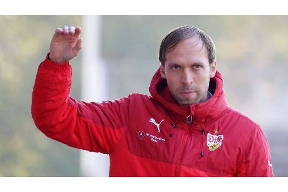VfB-Trainer Andreas Hinkel hofft auf mehr Konstanz. Foto: Pressefoto Baumann