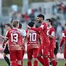 Eine formidable Leistung bringt die Würzburger Kickers auf einen Zähler an den Spitzenreiter aus Nürnberg ran
