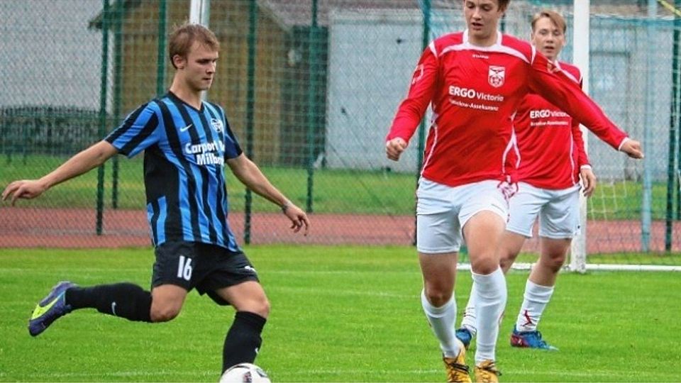 Sergei Plaksenko (l.) wartet mit der A-Jugend der SG Bützow/Rühn weiterhin auf den ersten Punktgewinn. Manfred Schulz