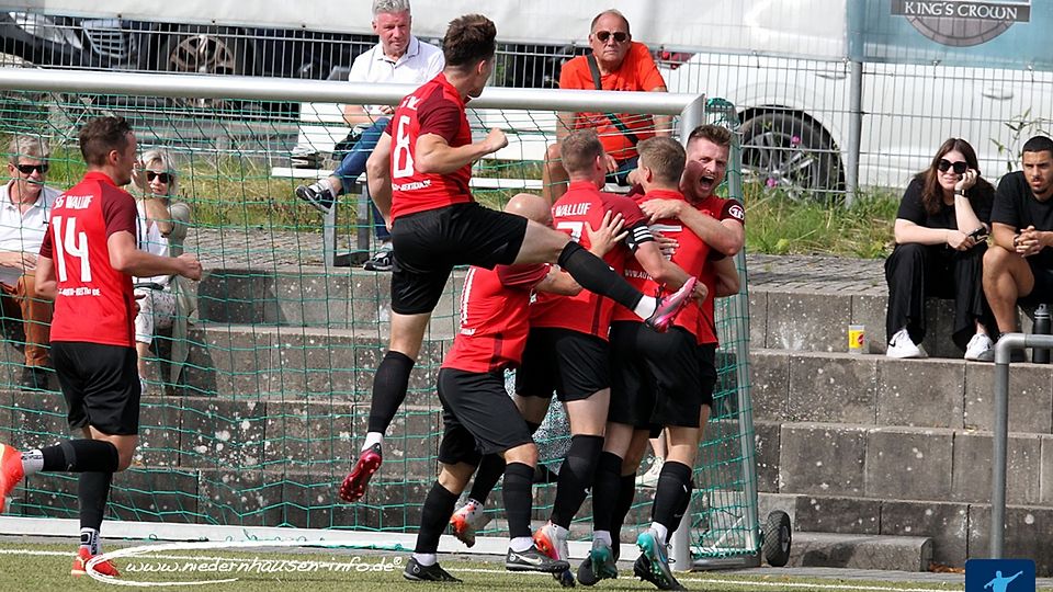 Die SG Walluf besiegte den RSV Weyer nach frühem Rückstand mit 4:2.