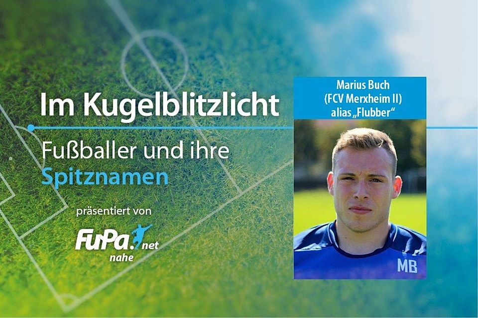 Marius Buch hat beim FCV Merxheim II den Spitznamen "Flubber" weg.