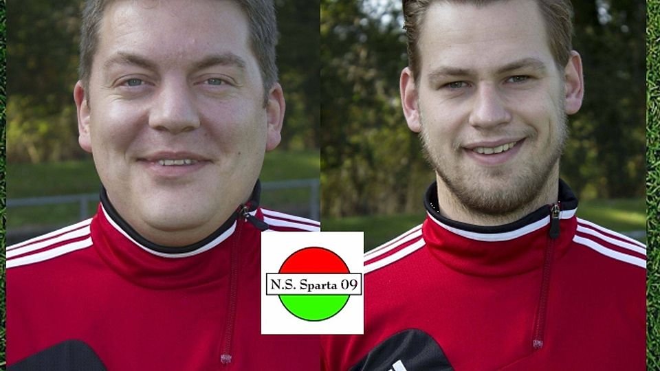 Neues Duo bei Sparta. Links Thorsten Veldboer, rechts Alex Hombrink