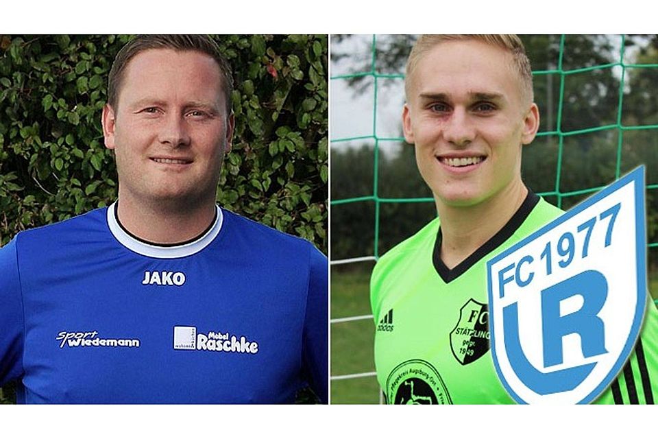 Thomas Nöbel (links) bleibt Spielertrainer des FC Laimering und wird ab sofort von Marvin Gaag (rechts) unterstützt. Wann der Stürmer aktiv ins Geschehen eingreifen kann, ist allerdings noch offen.