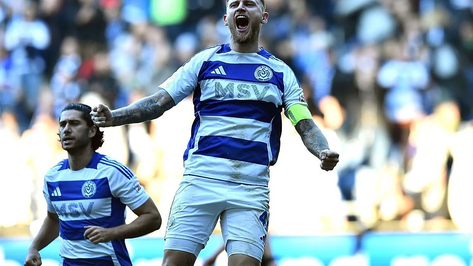 Der MSV Duisburg thront an der Tabellenspitze.