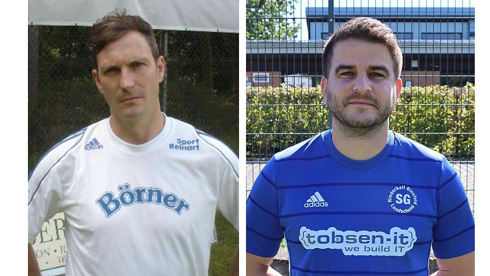 Volker Kollay (links) und Daniel Schappo coachen die SG Binsfeld zunächst bis zur Winterpause.