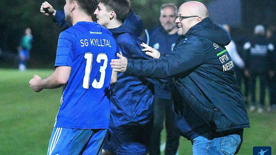 Wollen auch am Samstag jubeln: Spieler und Verantwortliche der SG Kylltal