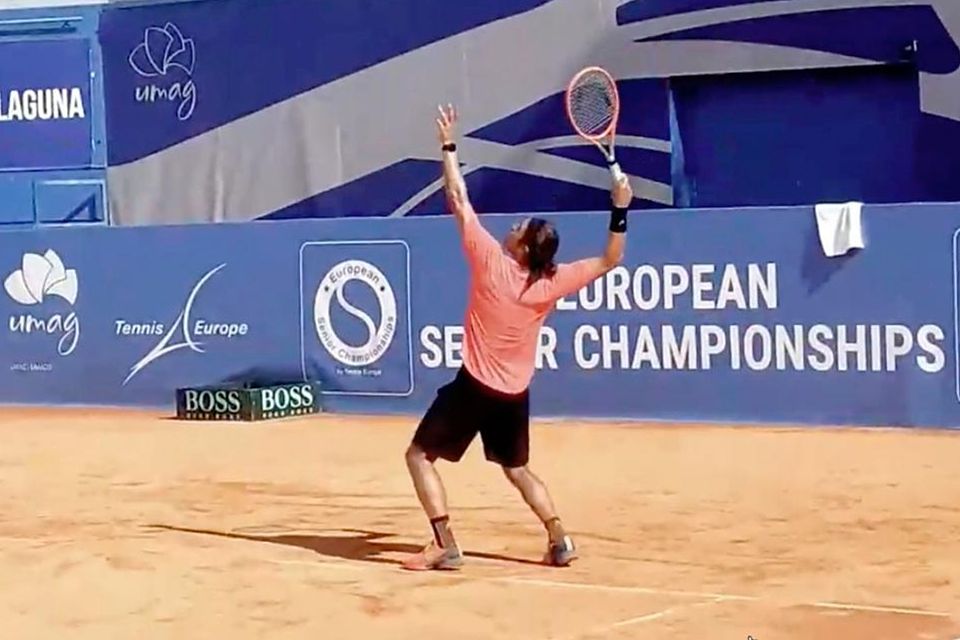 Einer wie Murray: Sebastian Metzger wurde im kroatischen Umag Europameister im Tennis.