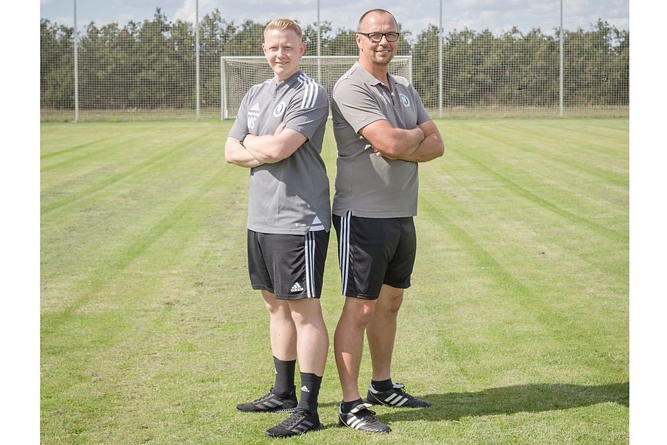 14 Jahre lang war Tino Prößdorf (rechts) für den VfB verantwortlich, inzwischen unterstützt er Martin Sichting als Co-Trainer.
