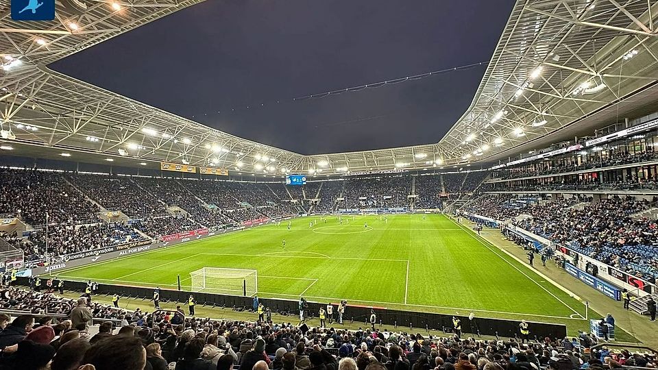 Das Stadion in Sinsheim