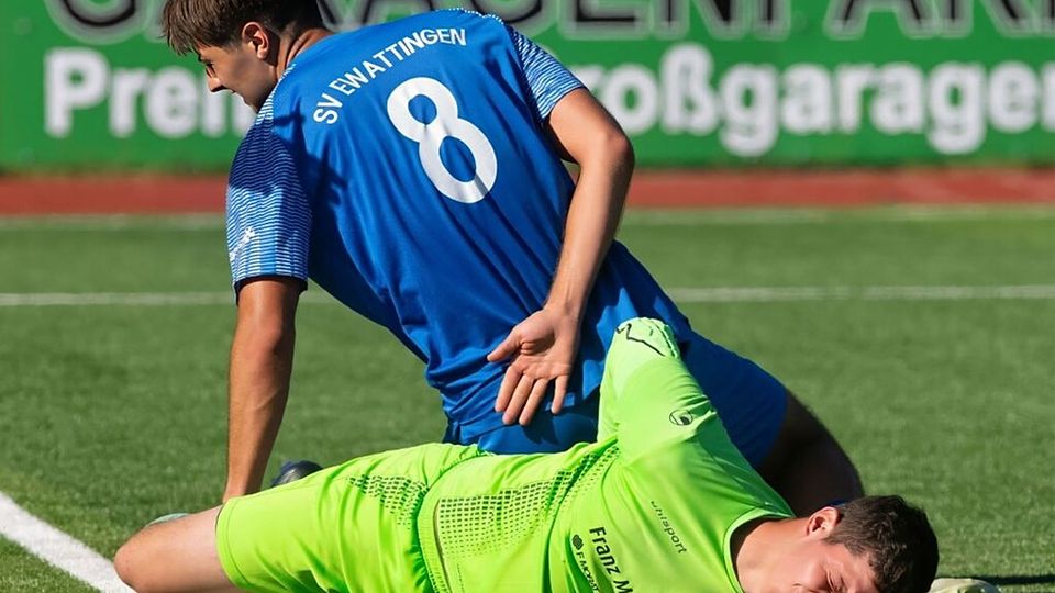 Kein gutes Ende nahm diese Saison für Eisenbachs Torhüter Noah Heizmann. Die Mannschaft steigt als Tabellenletzter ab. 