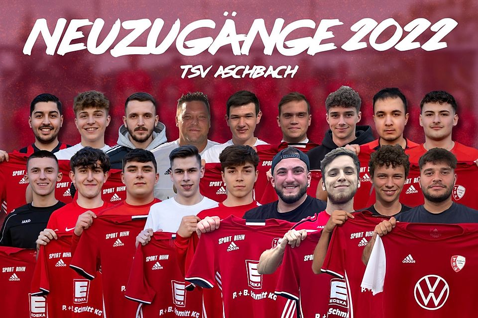 Die Neuzugänge des TSV Aschbach in der Übersicht