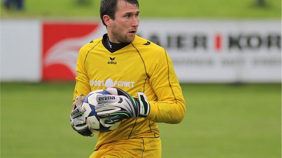 Alexander Dippl wird nicht mehr zwischen den Pfosten des FC Vilshofen stehen F: Bernhard Enzesberger