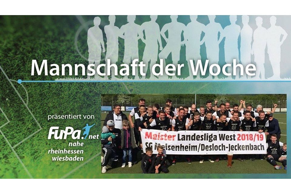 Die SG Meisenheim/Desloch-Jeckenbach/Lauschied feiert die Meisterschaft in der Landesliga West. F:Ig0rZh – stock.adobe/w.k./m.s