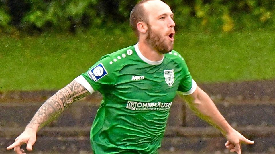 Simon Gruber war von Türkgücü München nicht zu stoppen. Nördlingens Stürmer schnürte beim 5:0-Sieg einen Viererpack.