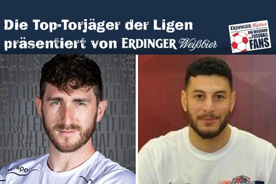 Dennis Niebauer (li.) holt auf. Dennis Niebauer (li.) holt auf.