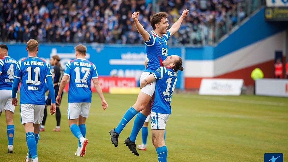 Rostock überrollt den MSV