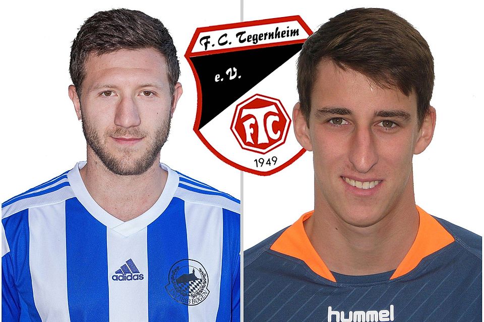 Andreas Meyer (li.) und Patrick Lang schließen sich zur kommenden Saison dem FC Tegernheim an. Montage: Würthele