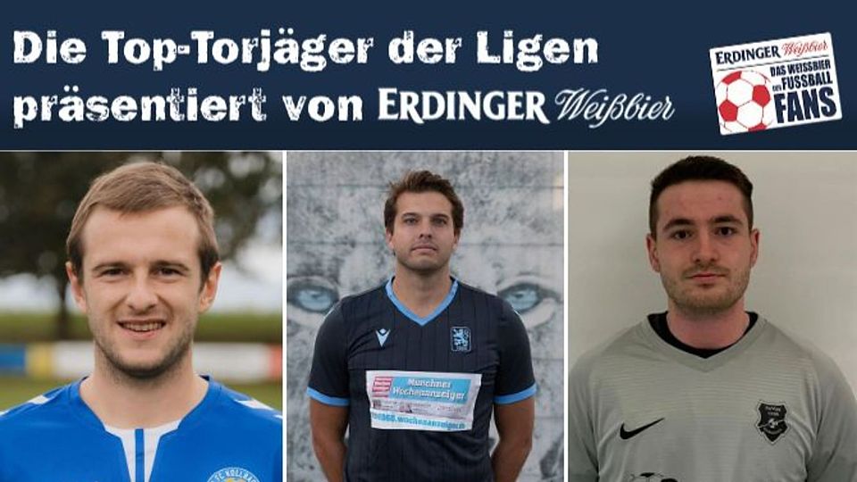 Matthias Regiert (l.) bleibt in den A-Klassen München an der Spitze. Wilhelm Freiberger und Tolga Yilmaz (r.) wurden von Migjen Karimani (leider ohne Bild) überholt.